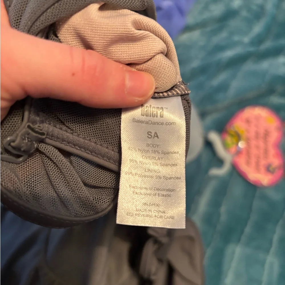 Balera Gray Cutout Dance Costume - Picture 6 of 6